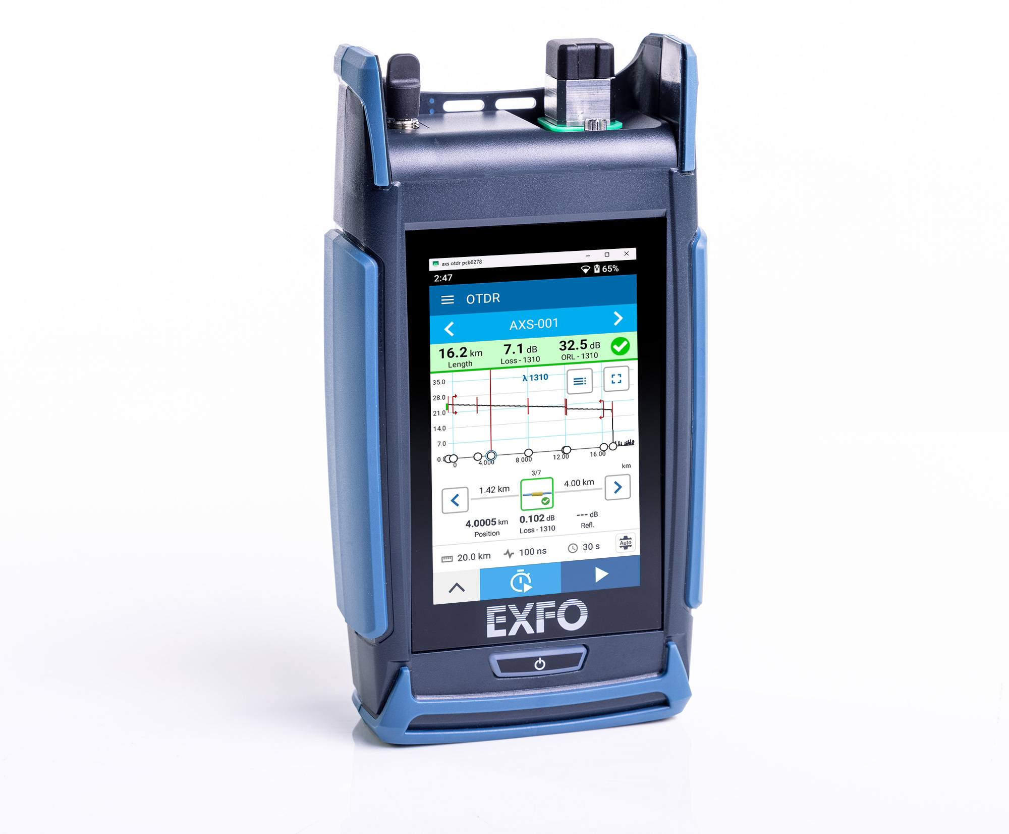 AXS-130 - compact OTDR